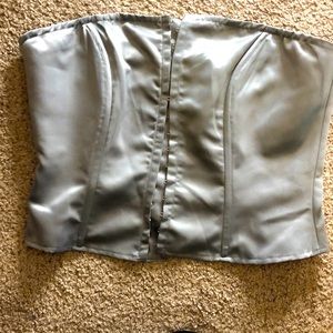 PLT Grey hook and eye corset US 12